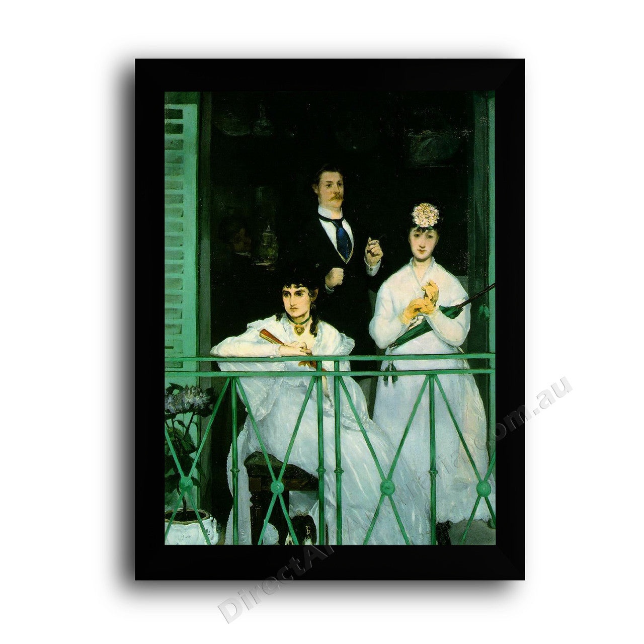 Modern Flat Black Frame