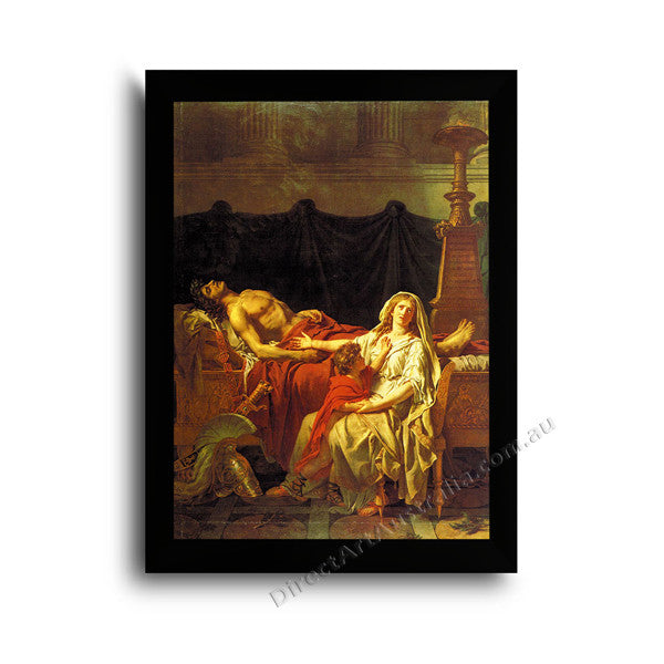 Modern Flat Black Frame