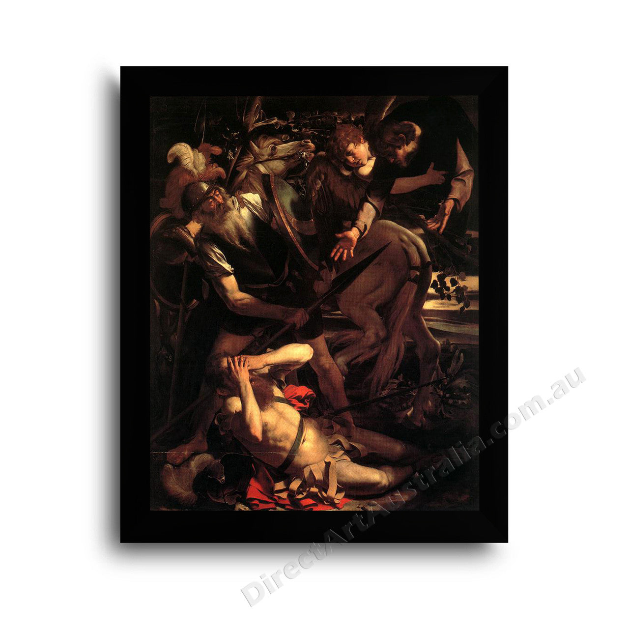 Modern Flat Black Frame