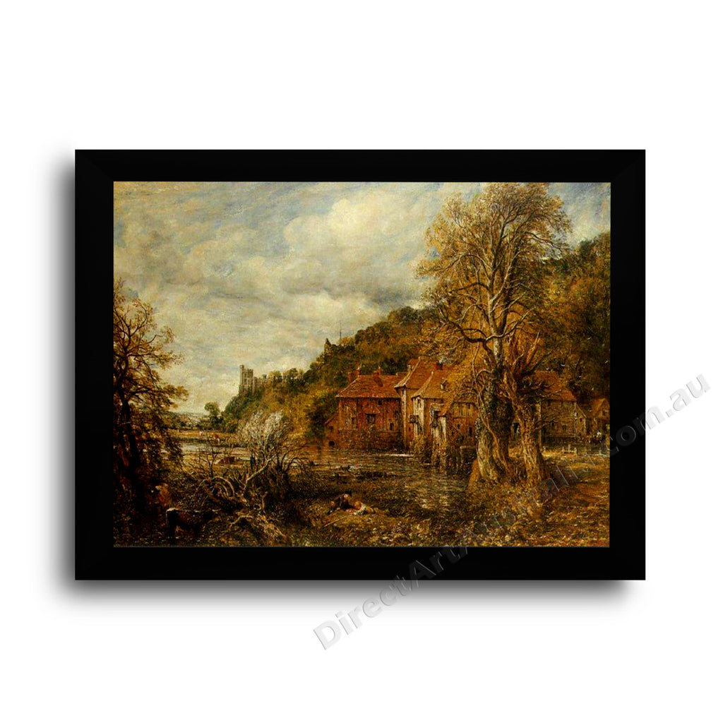 Modern Flat Black Frame