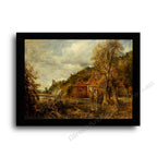 Modern Flat Black Frame