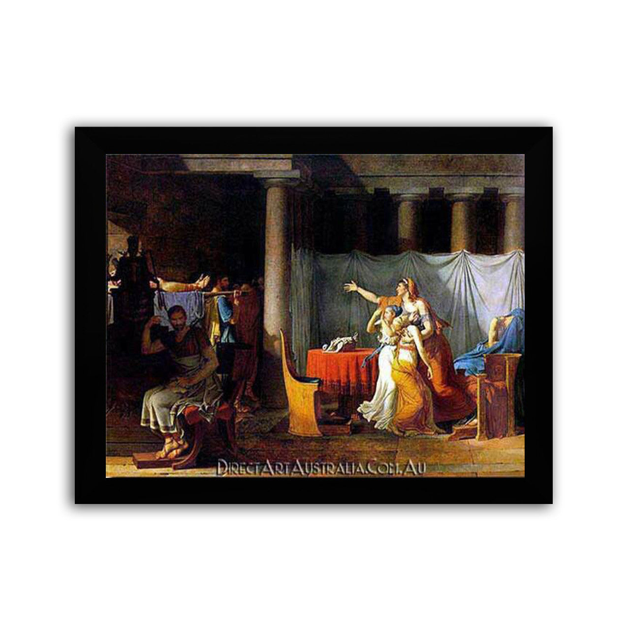 David | The Lictors Bring to Brutus the Bodies of His Sons