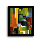 Modern Flat Black Frame