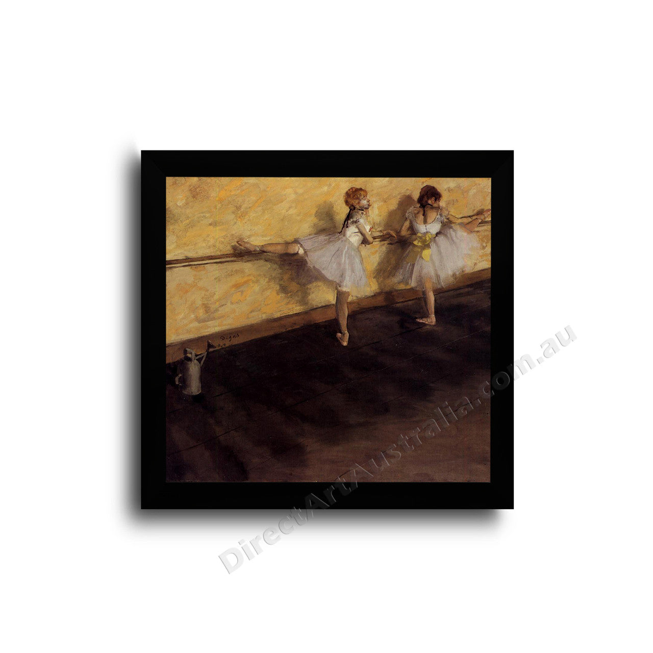 Modern Flat Black Frame