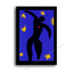Modern Flat Black Frame