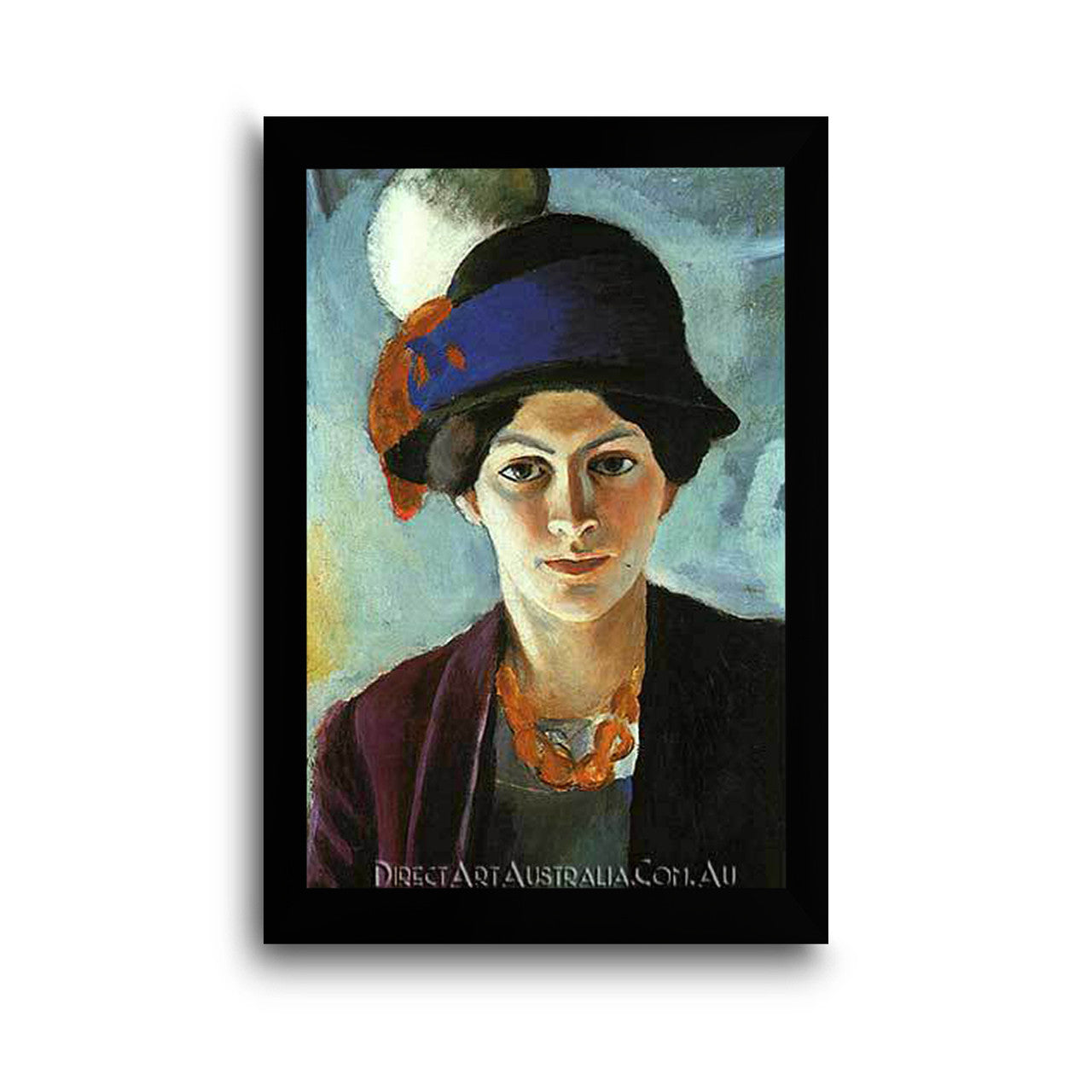 Modern Flat Black Frame