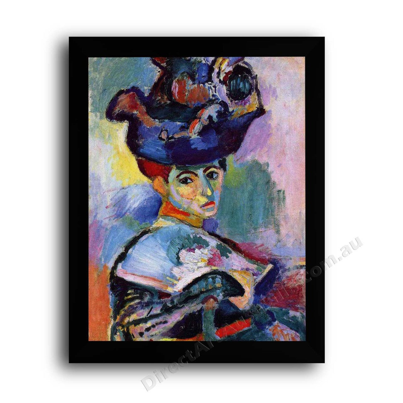 Modern Flat Black Frame