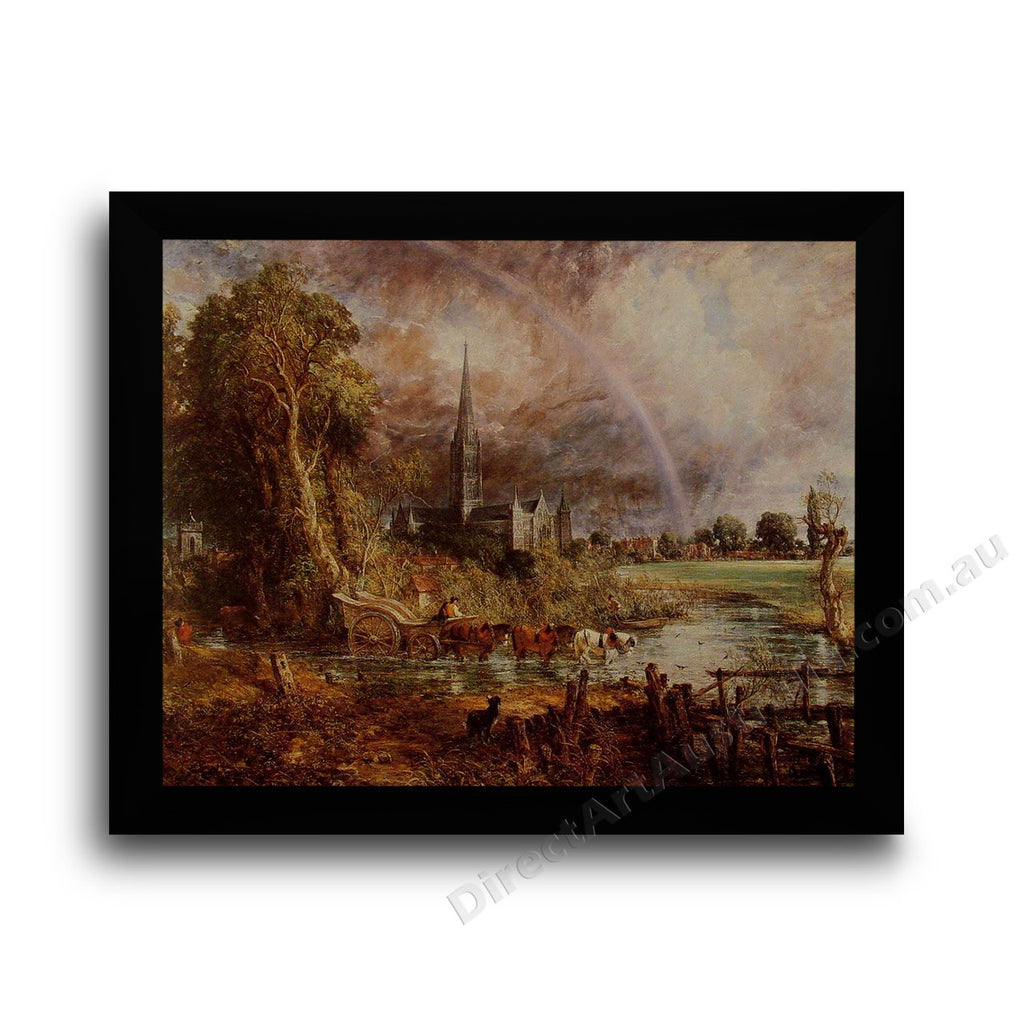 Modern Flat Black Frame