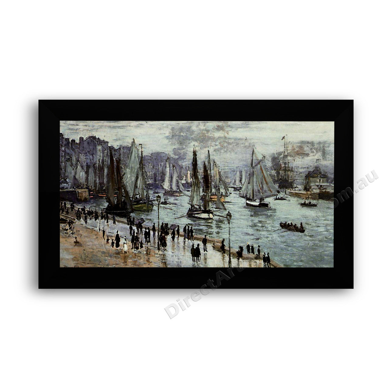 Modern Flat Black Frame