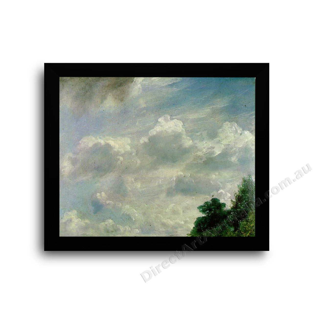 Modern Flat Black Frame