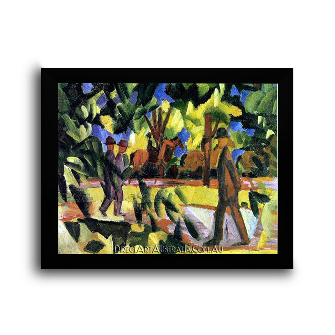 Modern Flat Black Frame