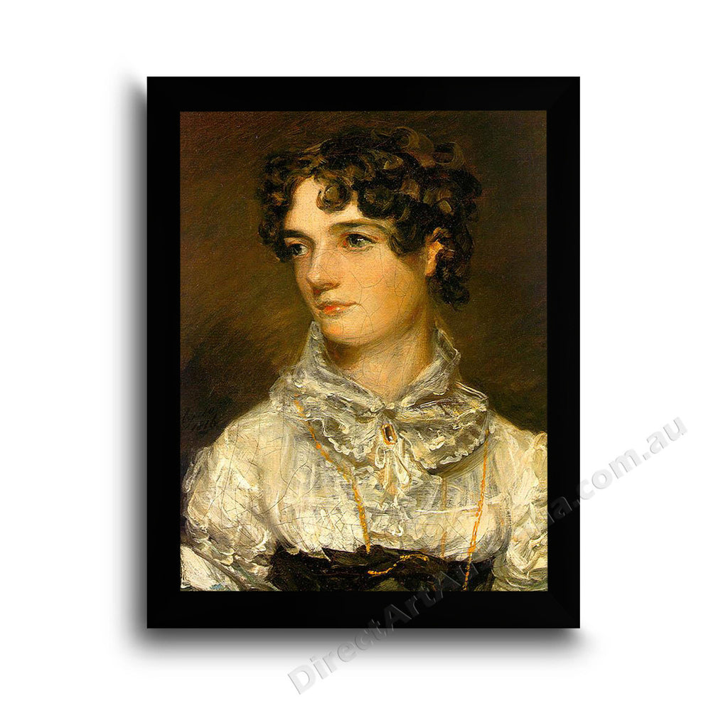 Modern Flat Black Frame