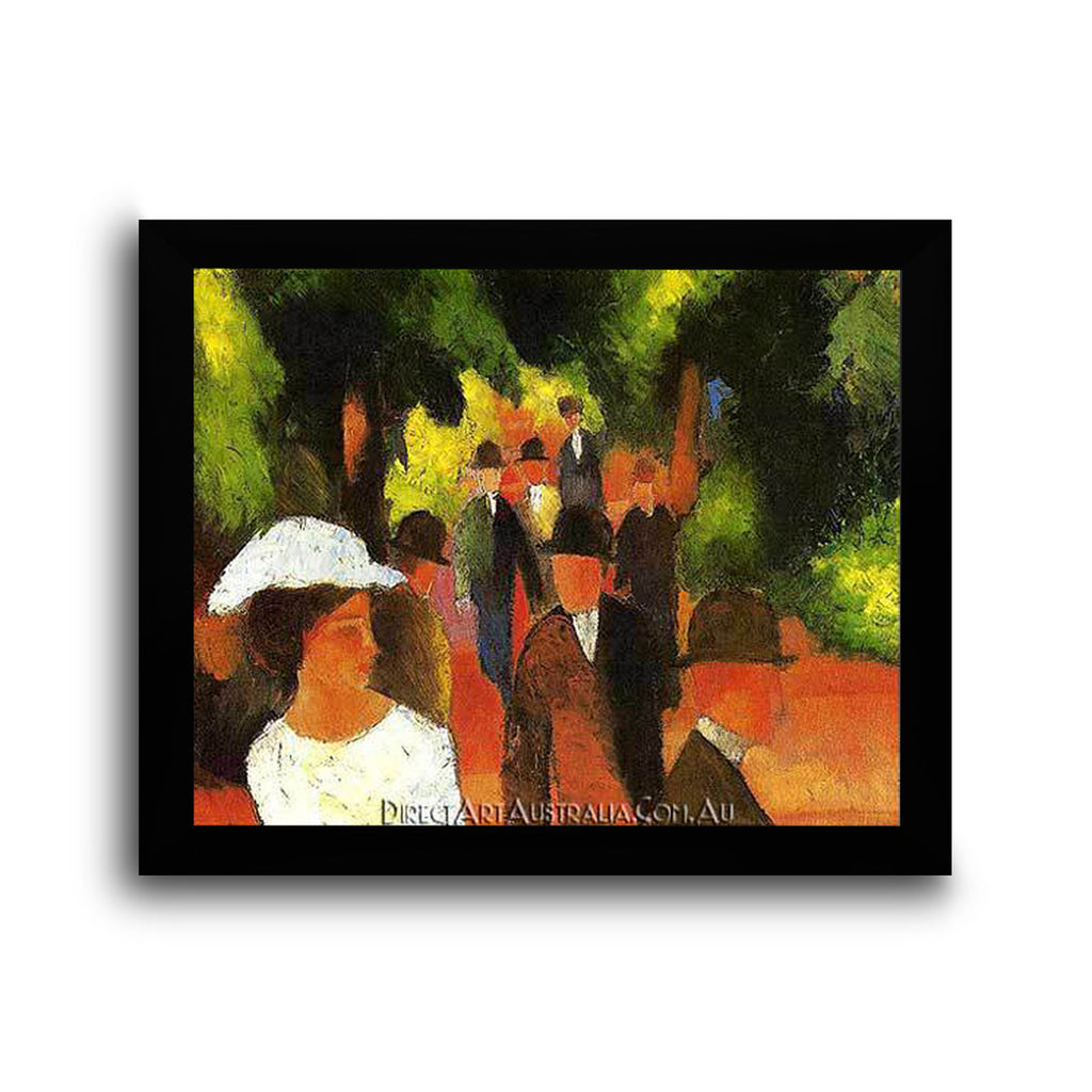 Modern Flat Black Frame