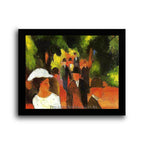 Modern Flat Black Frame
