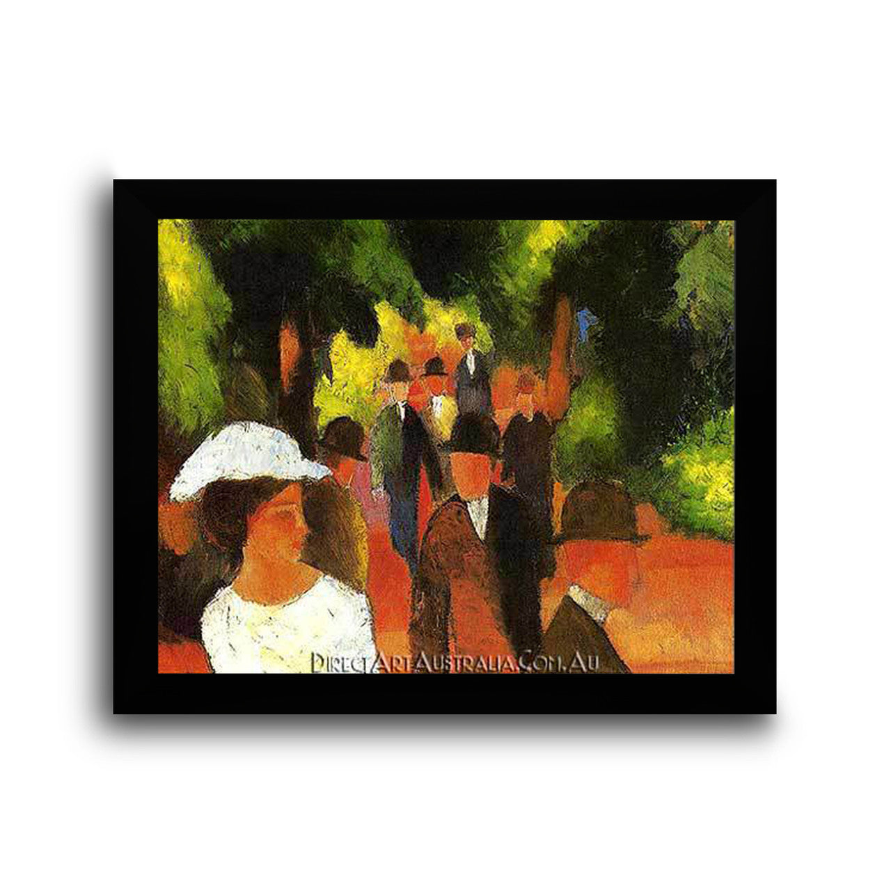 Modern Flat Black Frame
