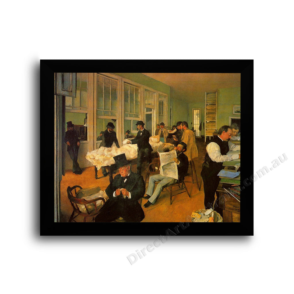 Modern Flat Black Frame