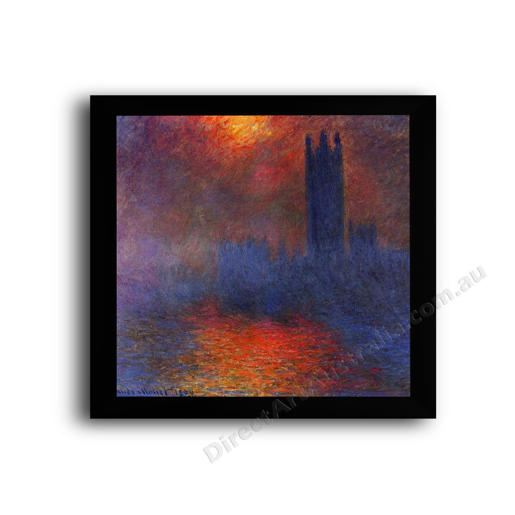 Modern Flat Black Frame