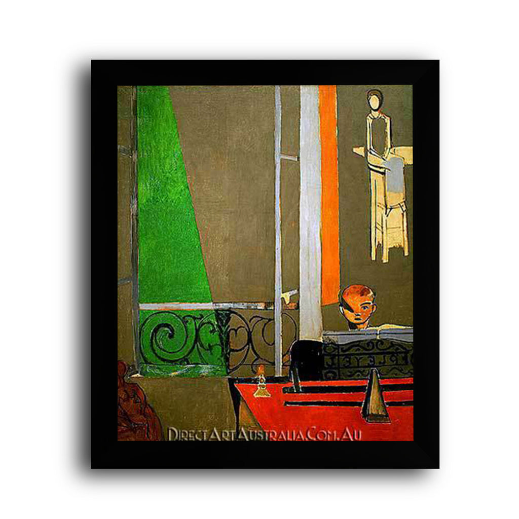 Modern Flat Black Frame