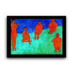 Modern Flat Black Frame