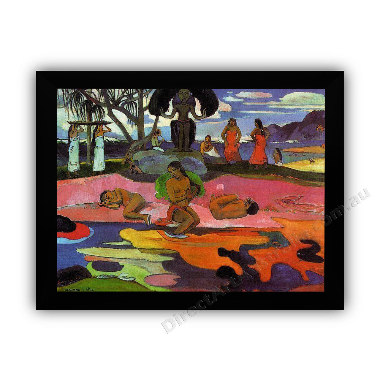 Modern Flat Black Frame