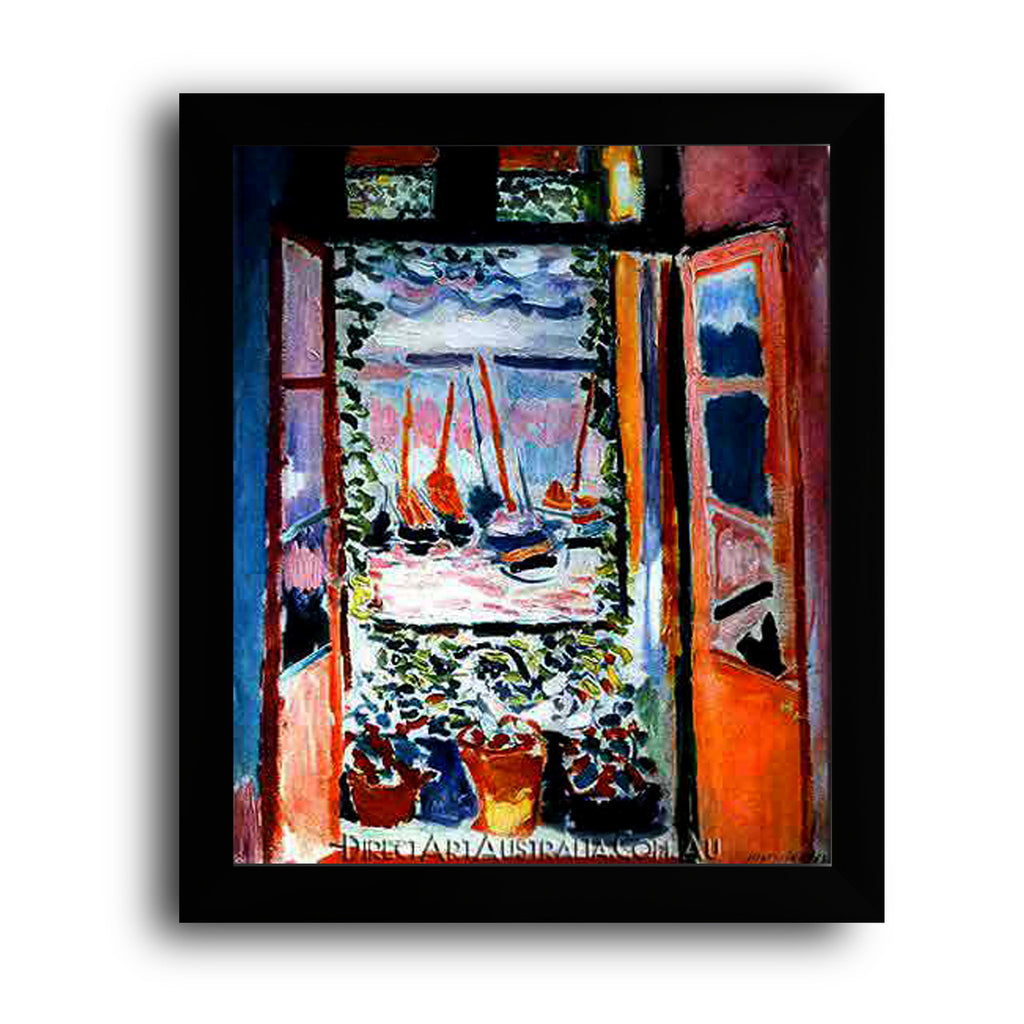 Modern Flat Black Frame