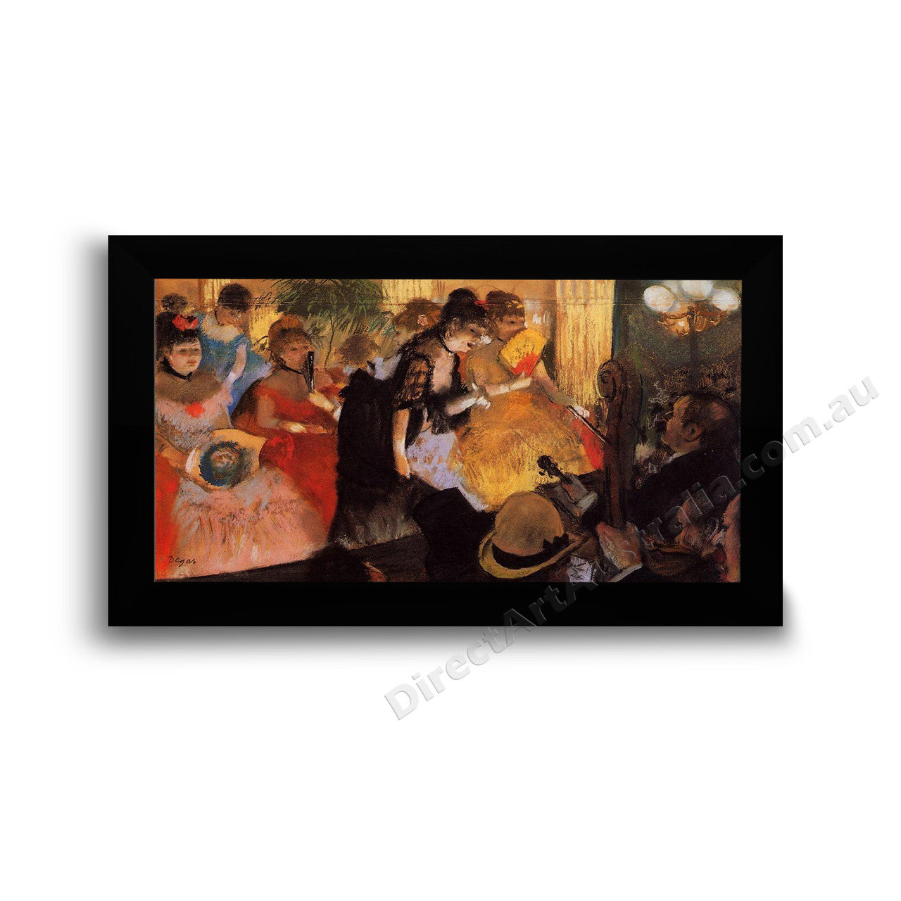 Modern Flat Black Frame