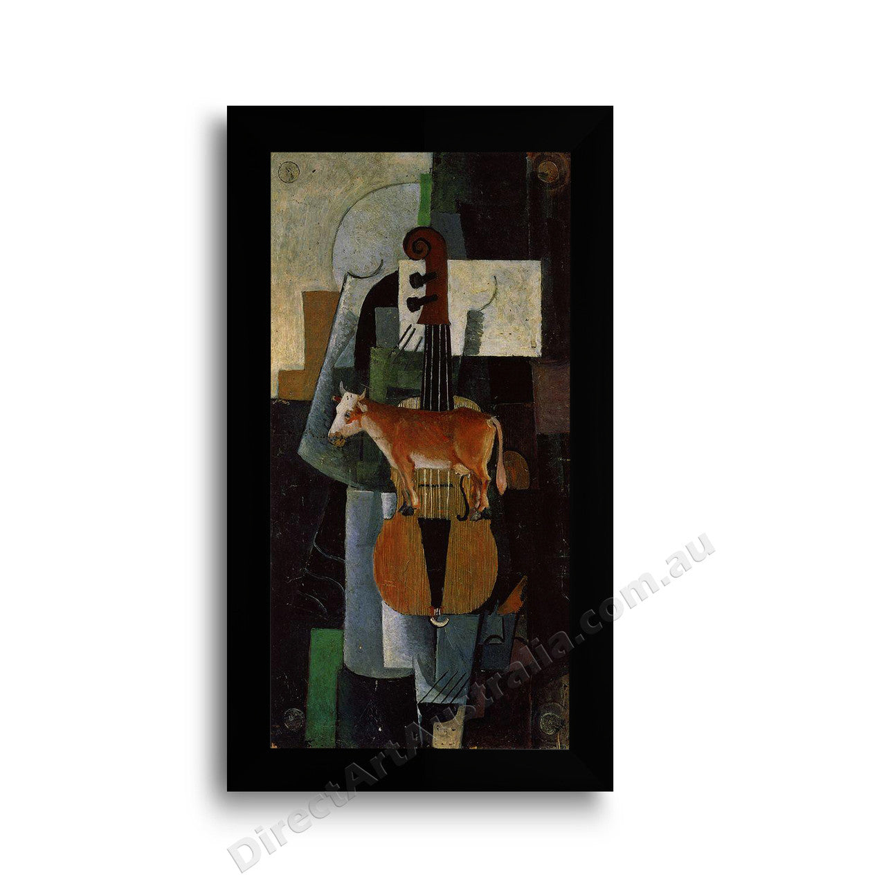 Modern Flat Black Frame