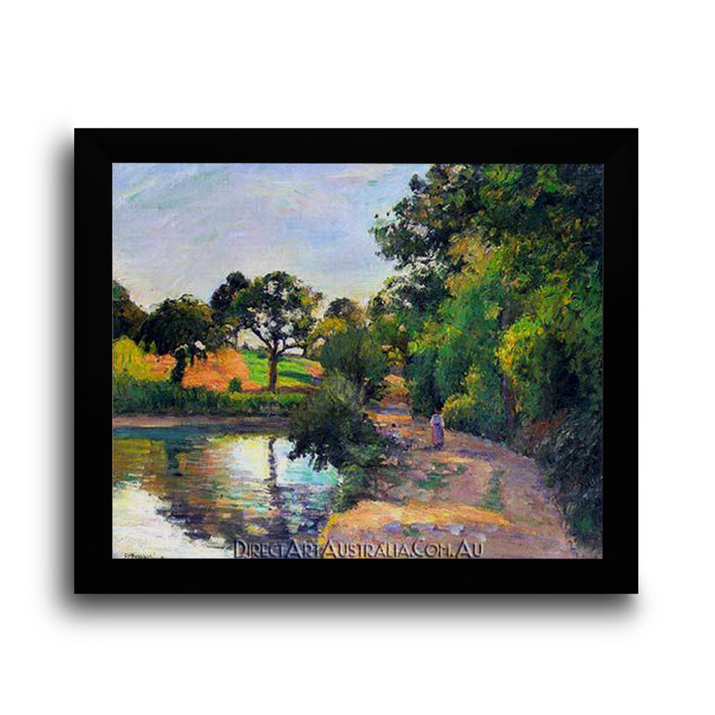 Modern Flat Black Frame