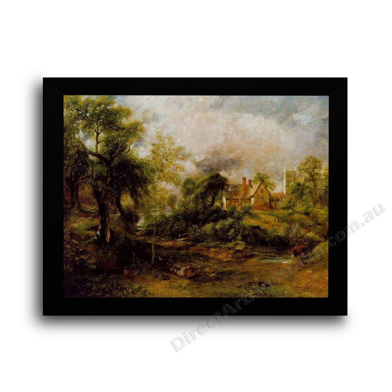 Modern Flat Black Frame