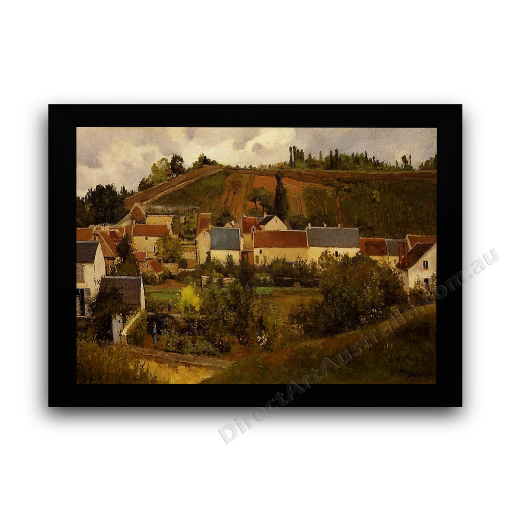 Modern Flat Black Frame