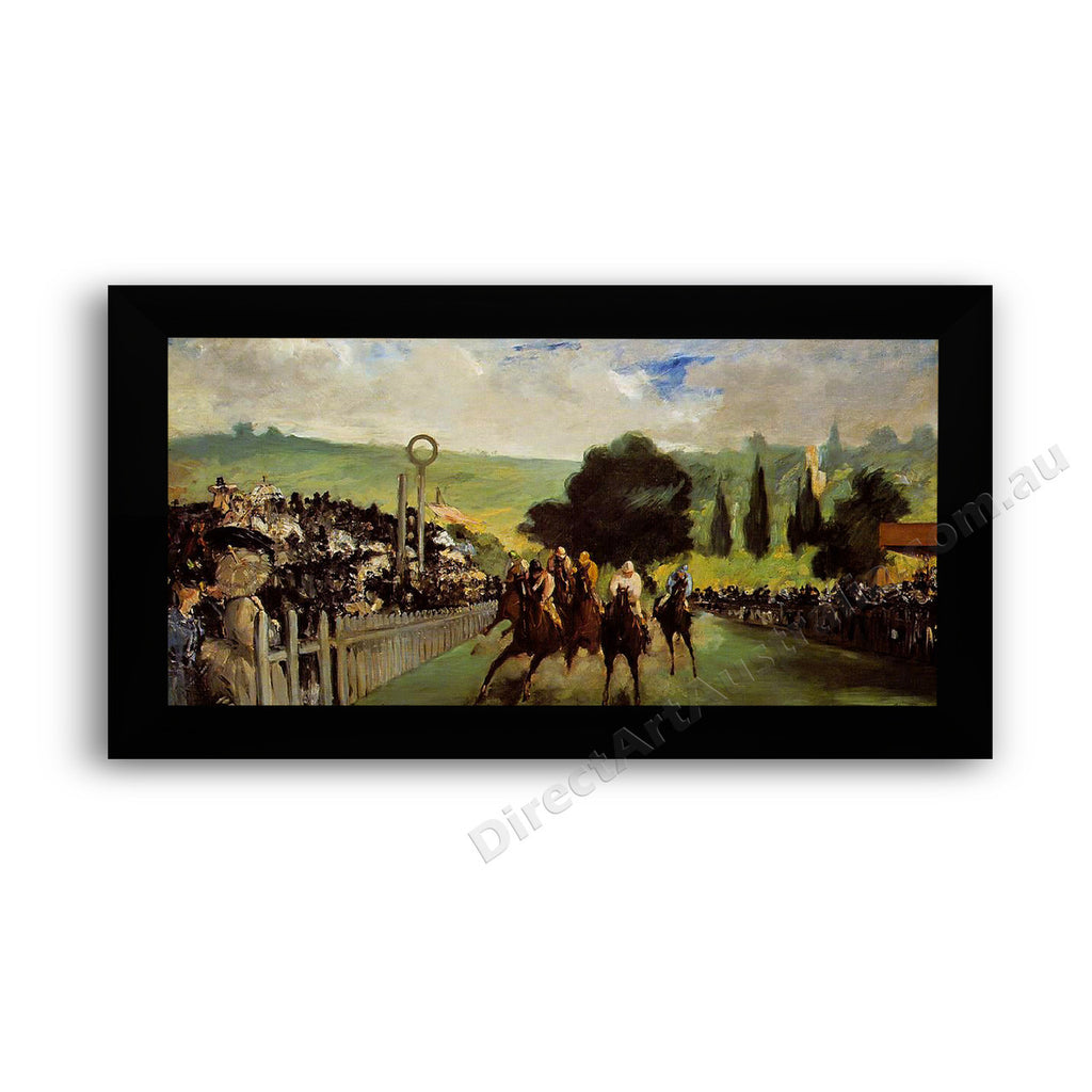 Modern Flat Black Frame
