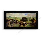 Modern Flat Black Frame