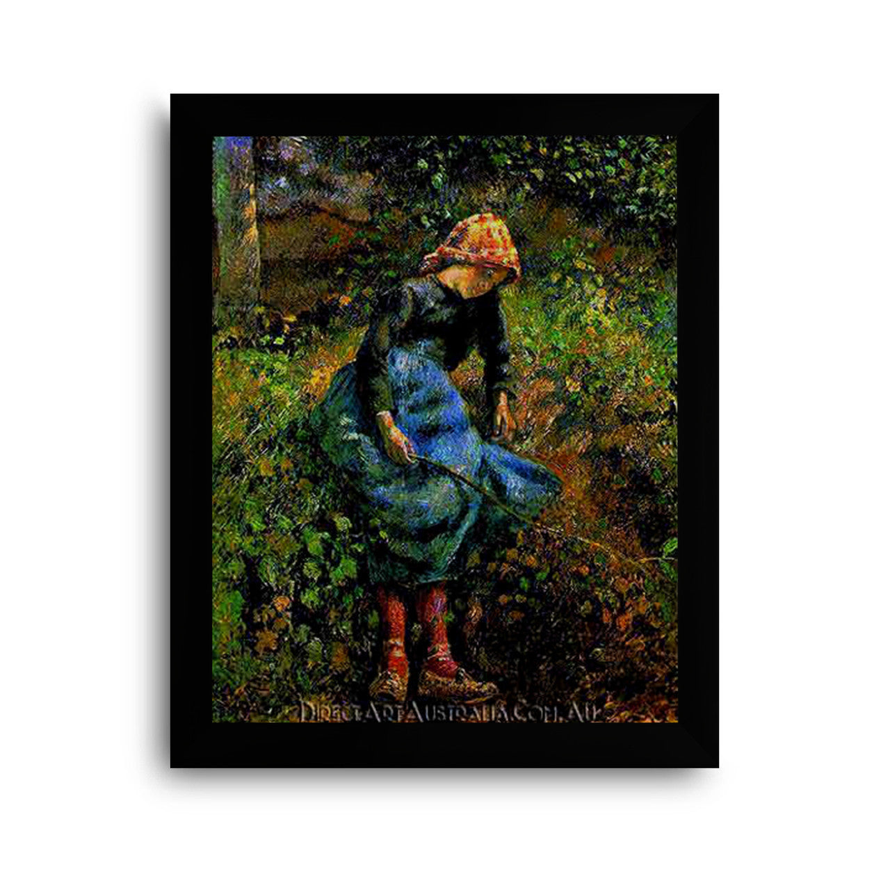 Modern Flat Black Frame
