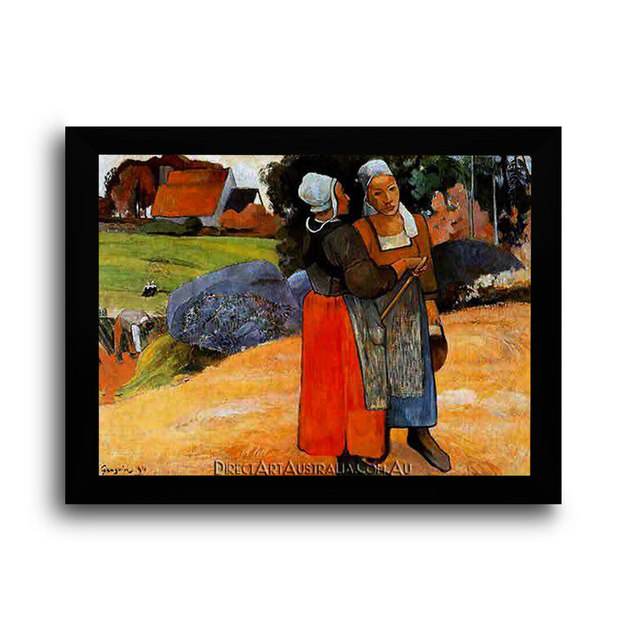Paul Gaugin | Two Breton Women on the Road