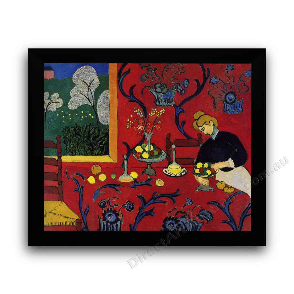 Modern Flat Black Frame