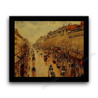 Modern Flat Black Frame