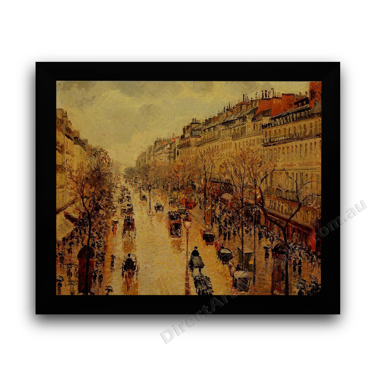 Modern Flat Black Frame