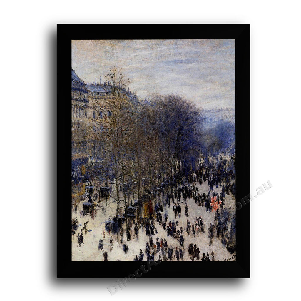 Modern Flat Black Frame