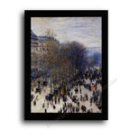 Modern Flat Black Frame