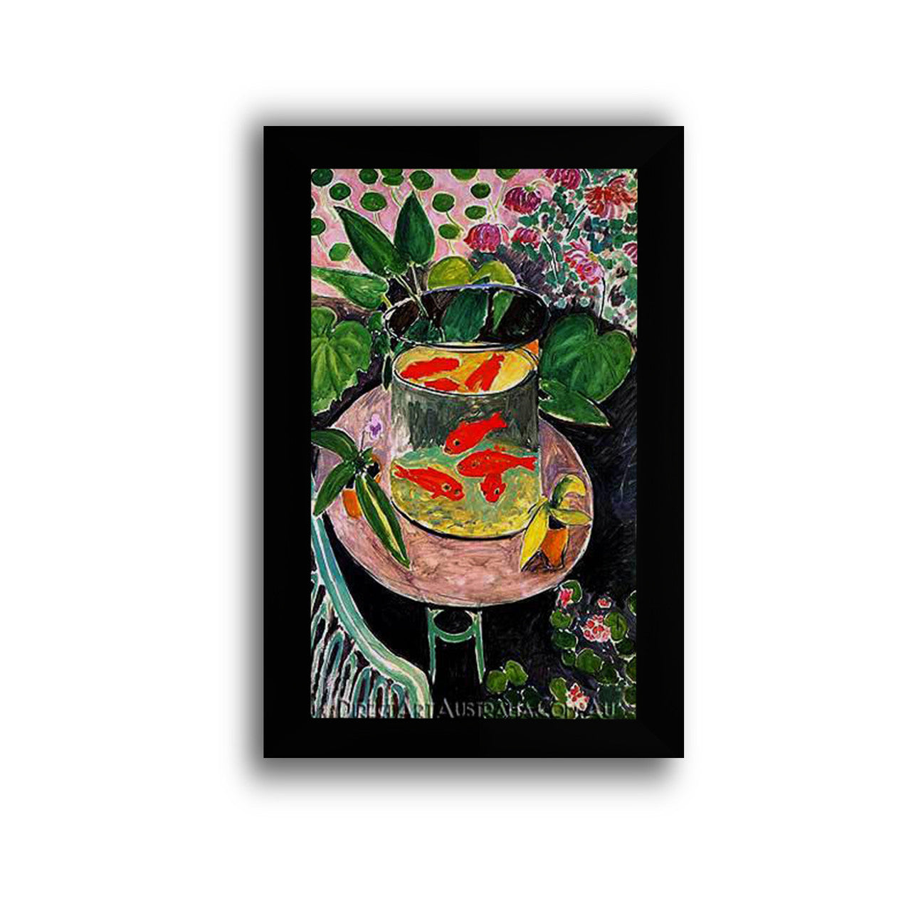 Modern Flat Black Frame