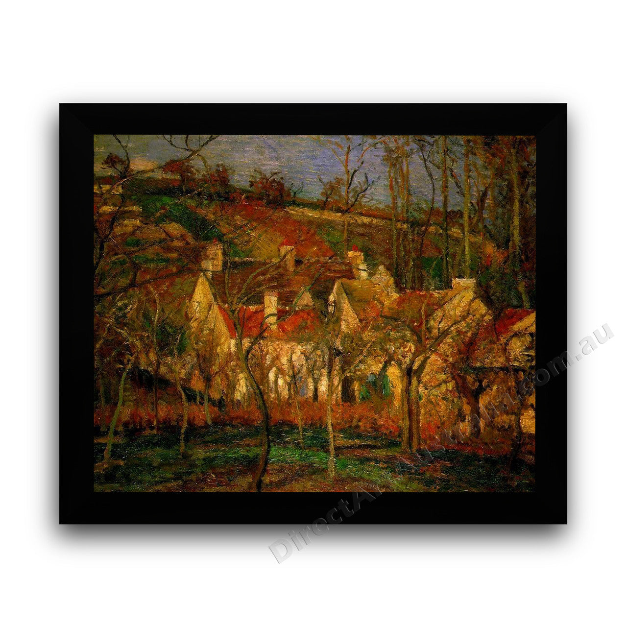 Modern Flat Black Frame
