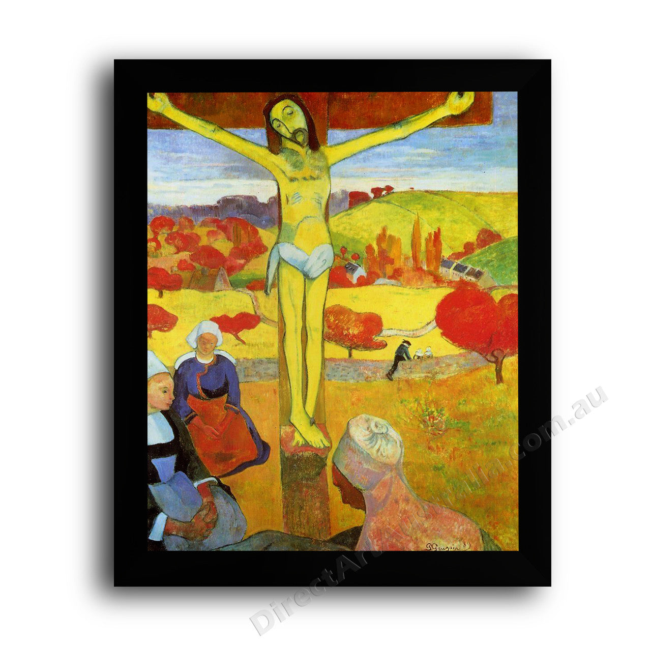 Modern Flat Black Frame
