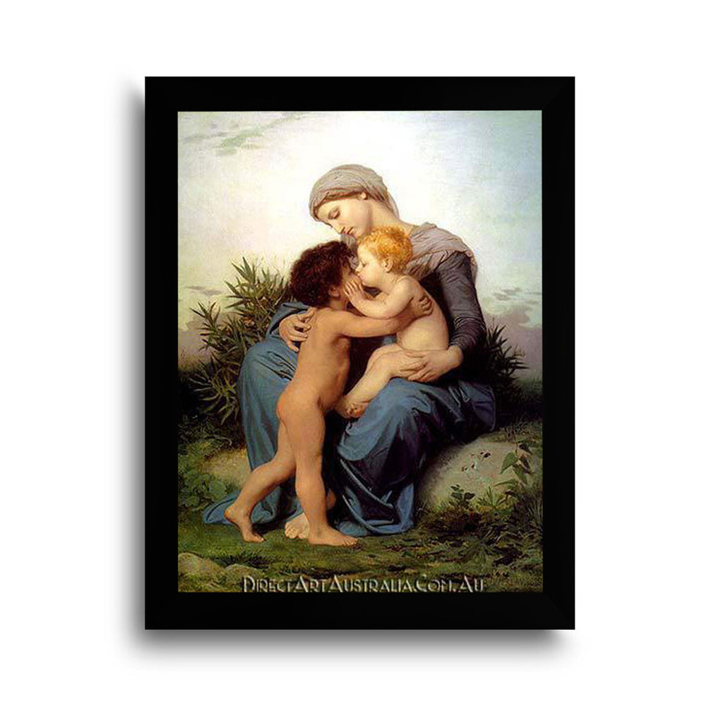 Modern Flat Black Frame