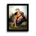 Modern Flat Black Frame