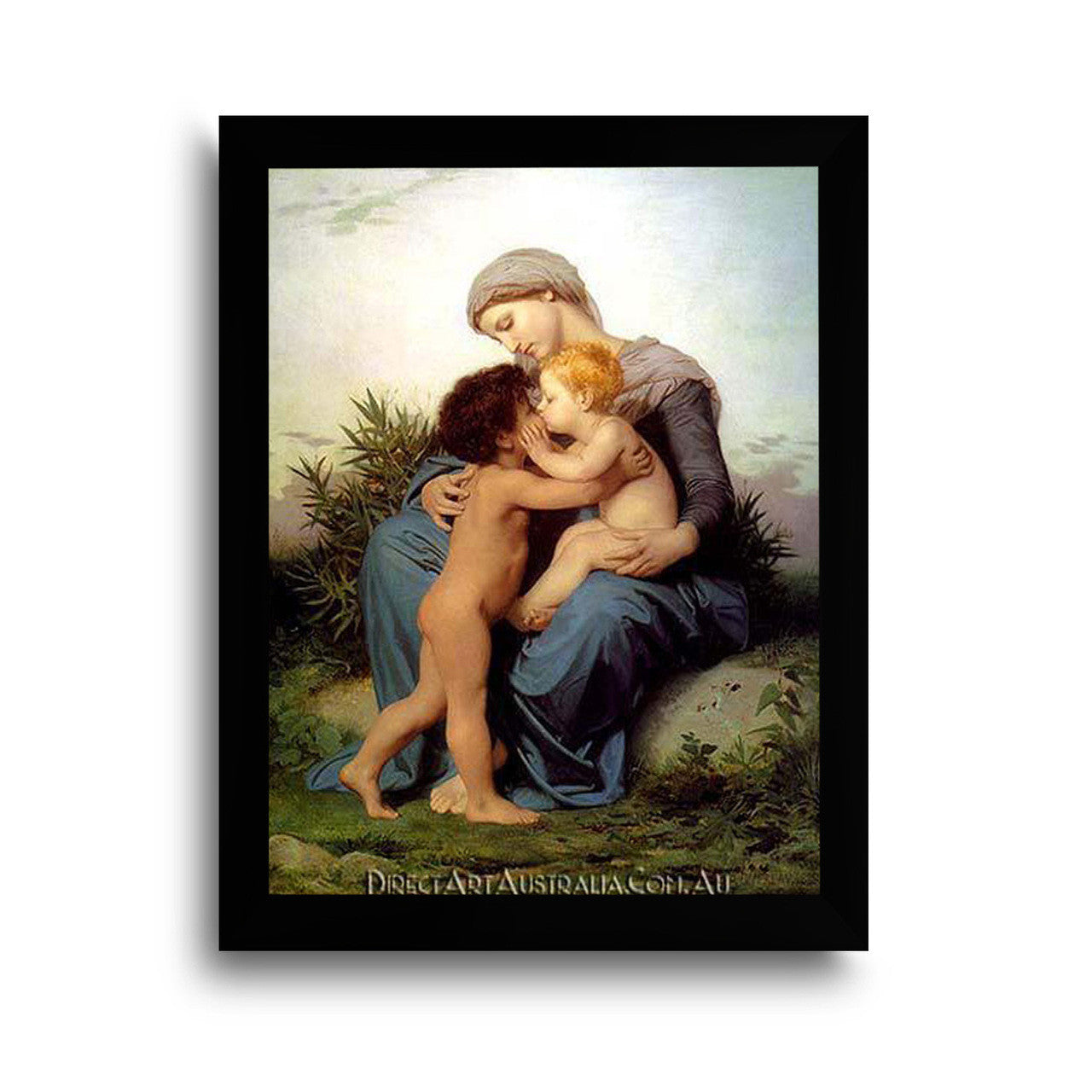 Modern Flat Black Frame