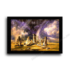 Modern Flat Black Frame