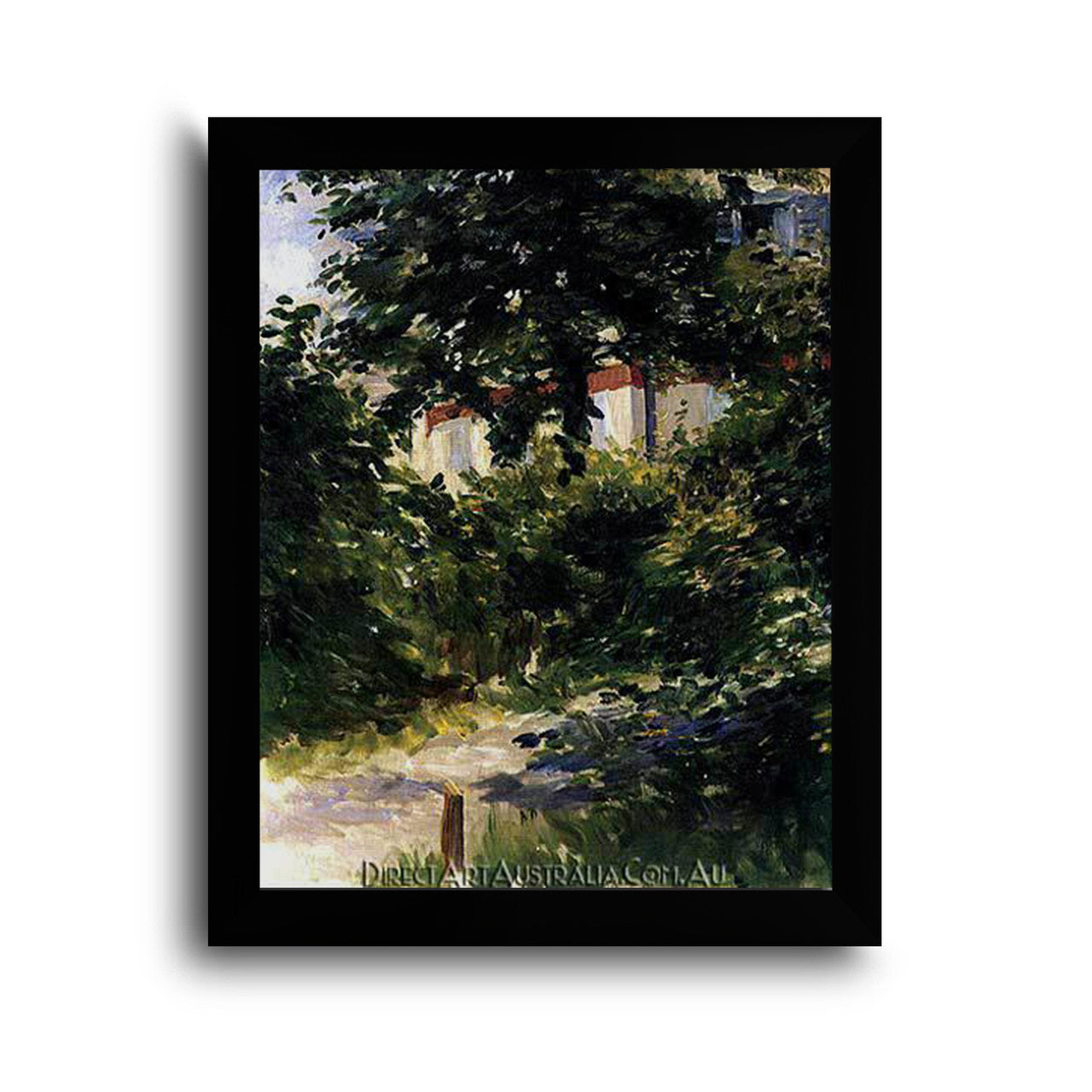 Modern Flat Black Frame
