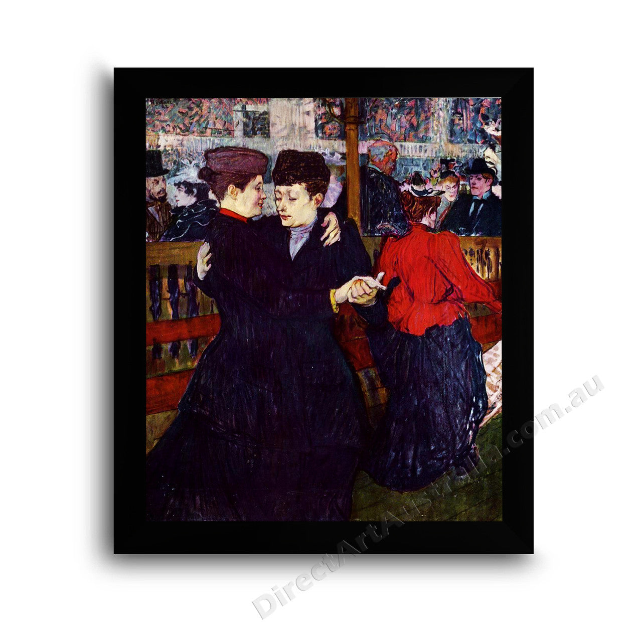 Modern Flat Black Frame