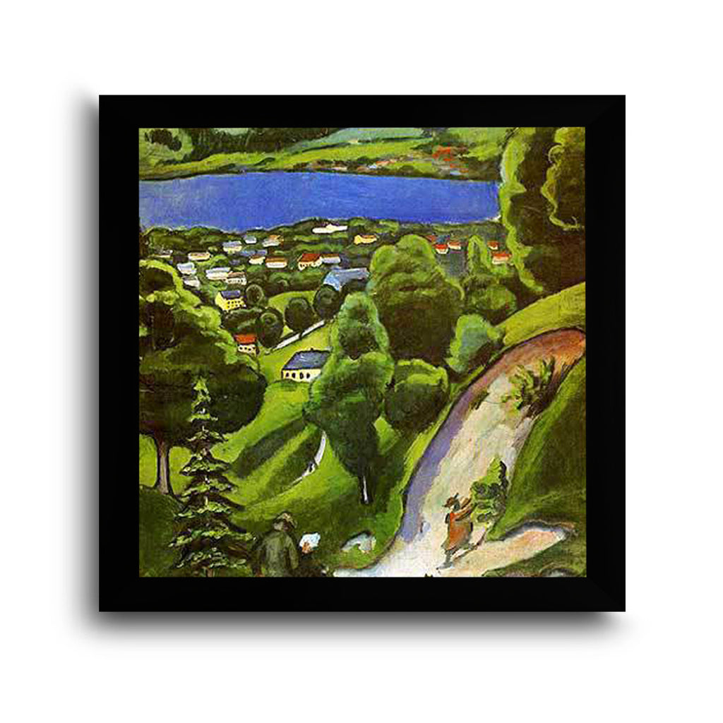 Modern Flat Black Frame