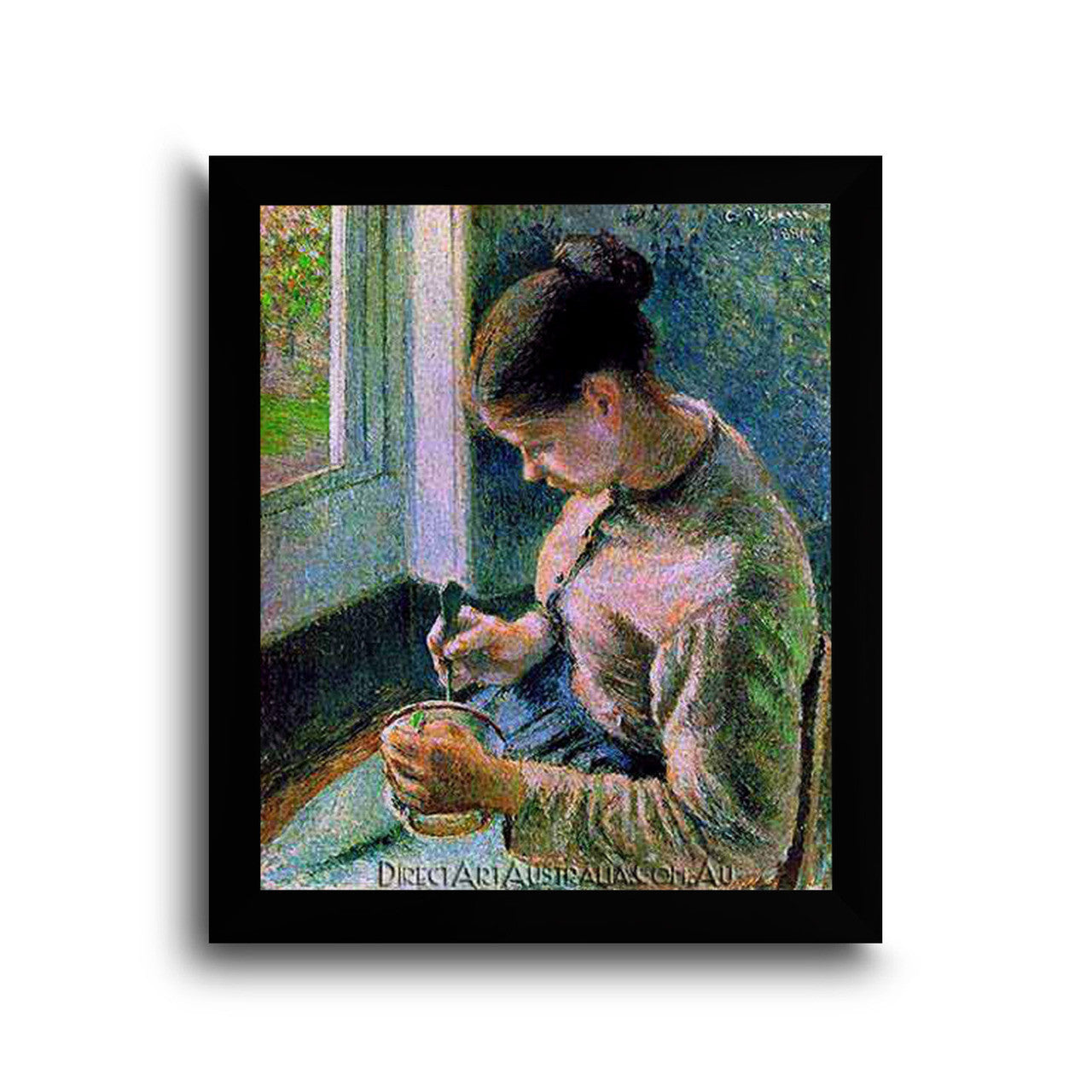 Modern Flat Black Frame